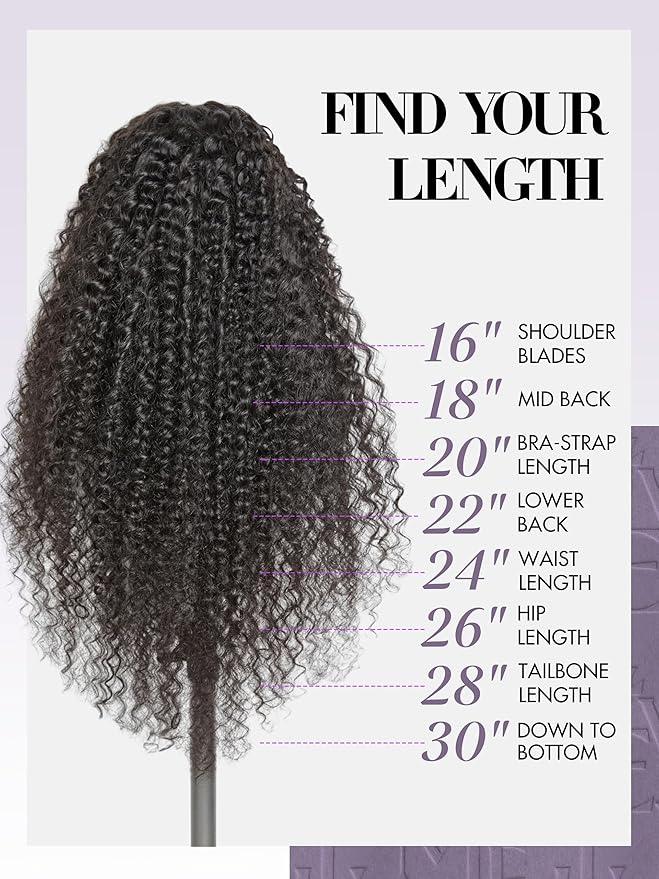 LUVME Clip in Hair Extensions Real Human Hair, Natural Black 135g 9pcs 18 Inch, Human Hair in Extensions for Women Clip ons Thick Loose Deep Wavy Extensions