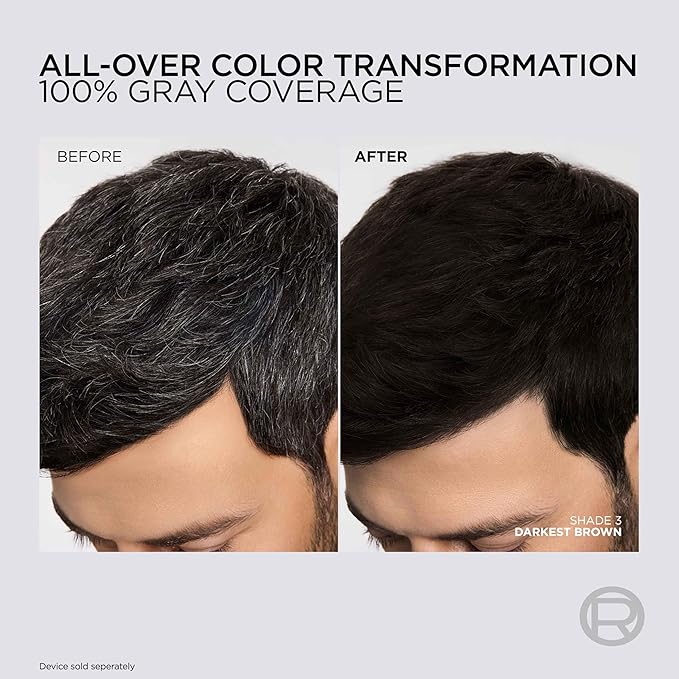 L'Oreal Paris Colorsonic Permanent Hair Dye Cartridge, Vibrant Hair Color for Root Touch Up, Gray Coverage or All Over Color in just 5 Minutes, 6CG Light Copper Brown (Coloring Device Sold Separately)