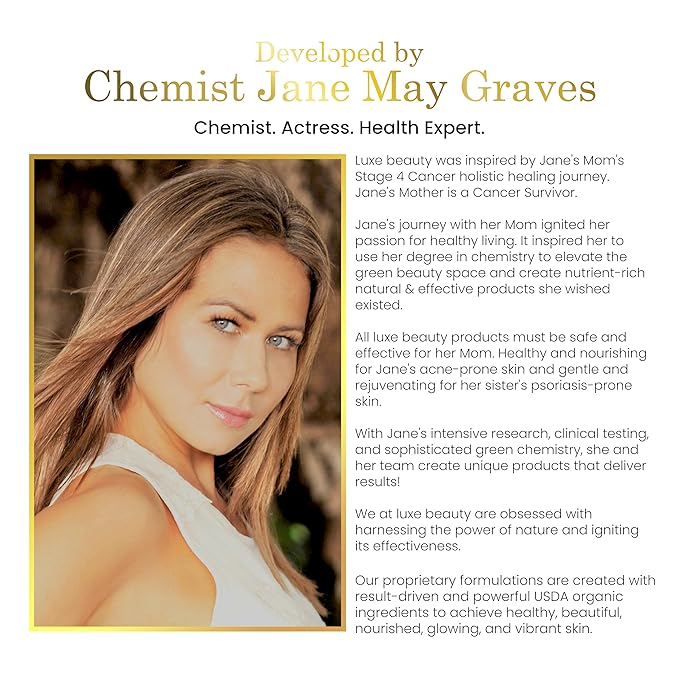 Luxe Beauty No-Beeswax, No-Petroleum Organic Lip Moisturizer for Very Dry Lips - For Sun/Wind Damage, Dryness & Chapping Lip Care – 4-Pack Hydrating Lip Care Products That Work Over/Under Lipstick