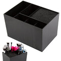 Hair Dresser Organizer - Shear Holder for Stylist - Hairstylist Organizer for Station - Scissor Holder Box - Hairstylist Accessories - Holder for Scissors (Black)