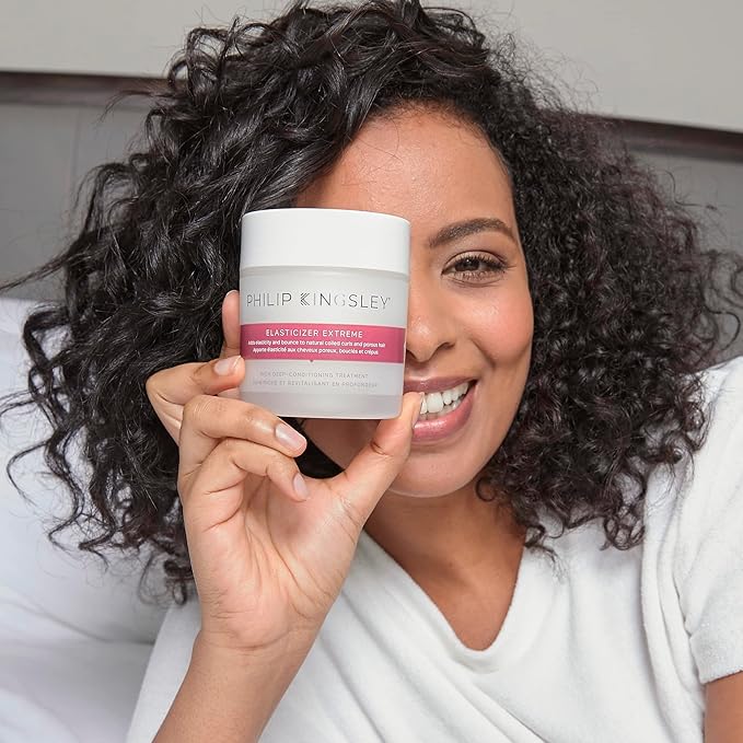 PHILIP KINGSLEY Elasticizer Extreme Deep-Conditioning Hair Mask Repair Treatment for Dry Curly Hair and Over-Processed or Damaged Hair Deeply Conditions, Adds Bounce and Shine, 16.9 oz