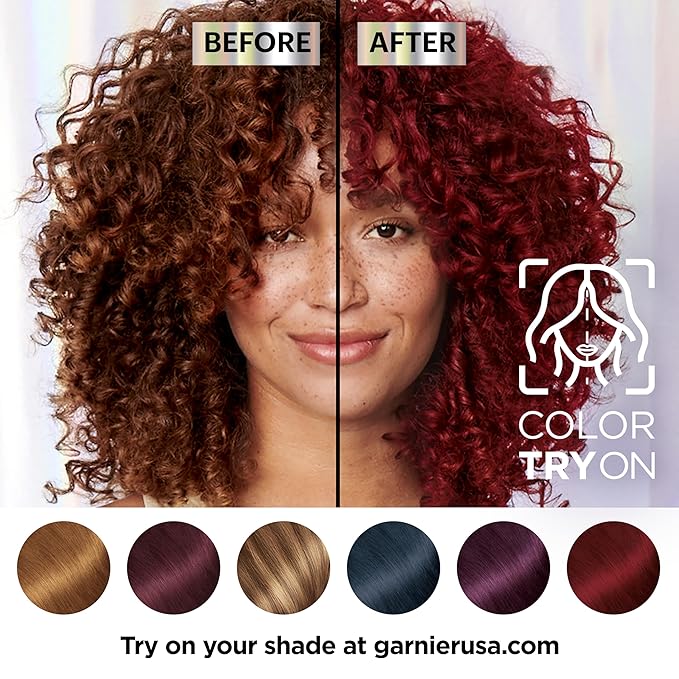 Garnier Hair Color Nutrisse Ultra Color Nourishing Creme, B4 Golden Mahogany Brown (Caramel Chocolate) Permanent Hair Dye, 2 Count (Packaging May Vary)