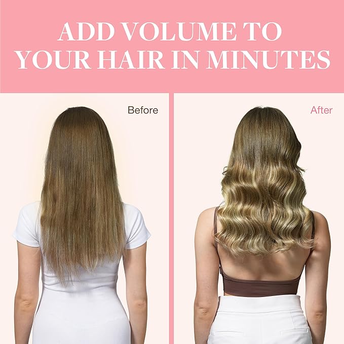 GOO GOO Clip in Hair Extensions Real Human Hair, Remy Human Hair Extensions Clip ins for Women, Natural Human Hair, 18inch 120g 7Pcs, 3/8/613 Balayage Walnut Brown to Ash Brown and Bleach Blonde