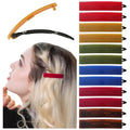 12pcs Hair Barrettes Set for Women and Girls, Hair Clips for Thick Thin Fine Hair, Non-metal Hair Accessories, Non-Slip Grip Handmade Snap Hairpin, BPA Free