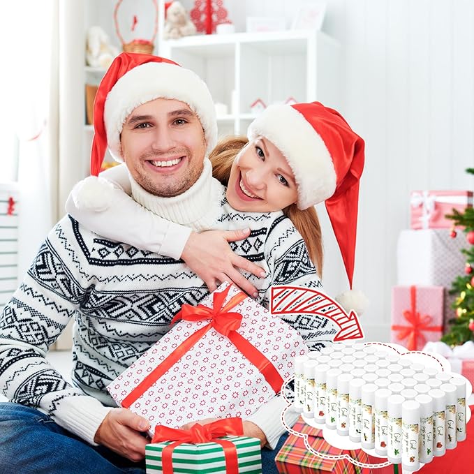 50 Pcs Christian Gifts for Women Lip Balm Bulk Set Inspirational Appreciation Gifts God Says You Are Moisturizing Lip Balm Leaving Farewell Gifts or Friends Teacher Worker Employee