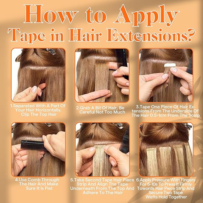 Full Shine Injected Tape in Hair Extensions Color BM Blonde Invisible Virgin Tape in Human Hair Extensions 16 Inch Seamless Machine Remy Extensions Real Human Hair 20Gram 10Pcs Add Volume