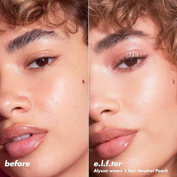 e.l.f. Halo Glow Powder Filter, Ultra-fine Finishing Powder, Smooths The Look of Pores & Fine Lines, Creates A Soft-Focus Glow, Vegan & Cruelty-Free, Light Neutral