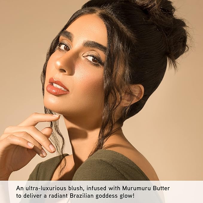 Physicians Formula Murumuru Butter Blush Makeup Powder, Saucy Mauve, Dermatologist Approved, Vegan