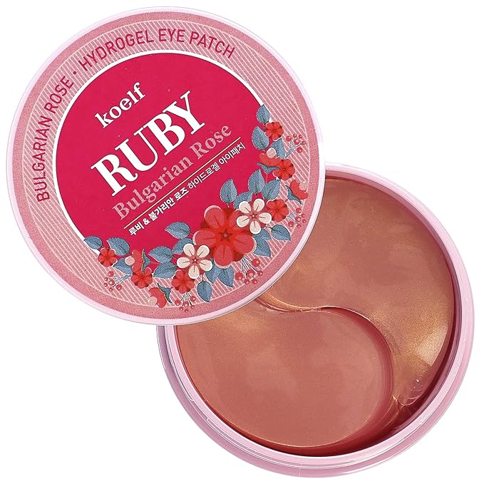 [Koelf] Ruby Bulgarian Rose Hydro Gel Eye Patch 60pcs/30pairs