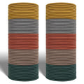 100Pcs Multi-Color Hair Ties For Thick And Curly Hair, Elastic Hair Ties For Women, Men And Girls, No Damage Ponytail Holder Hair Bands(Set5)