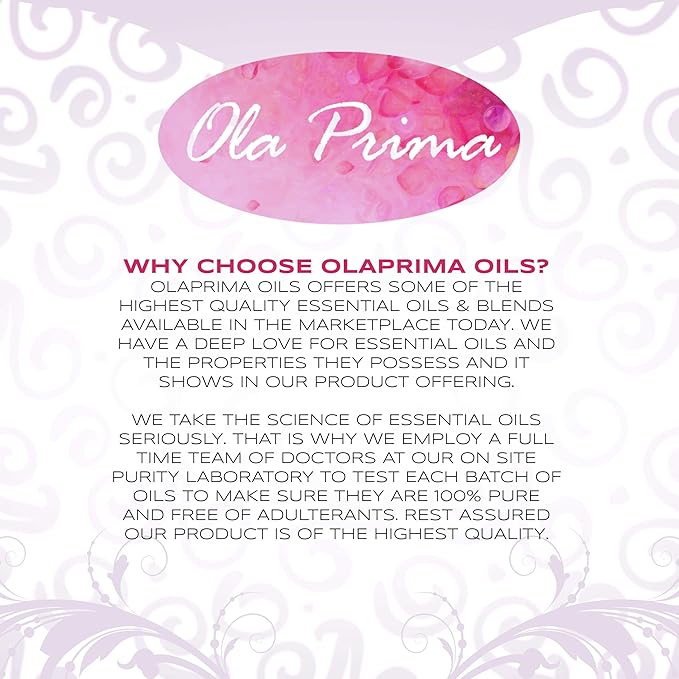 Ola Prima Rosemary Essential Oil - Pure Rosemary Oil (8 Fluid Ounces)