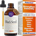 adalin Black Cummin Seed Oil Liquid Drops 1.67 fl oz | Nigella Sativa Seed Oil | High Thymoquinone | Cold Pressed | Glass Bottle | Blackseed | Vegan | Gluten Free