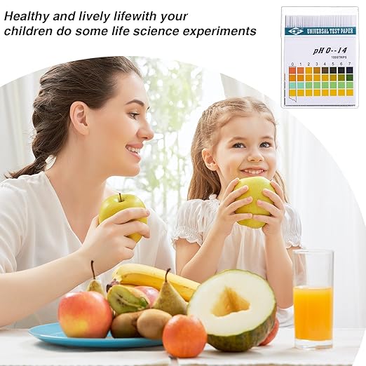 Lounsweer 800 Strips Ph Paper Test, Universal Full Range 0-14, Extensive Test Paper Litmus with Storage Case for Testing Body Acid Alkaline Ph Level Skin Care Aquariums Drinking Water