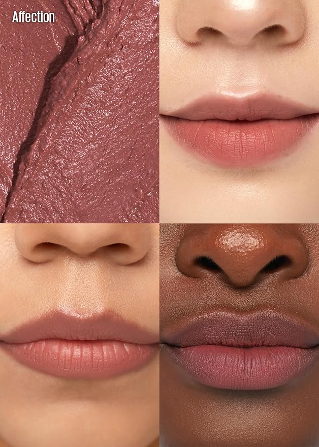 Kaja Love Blur Lip Balm - 06 Affection | Soft & Comfort Semi-Matte Blurring Daily Color Lip Balm | Shea Butter, Avocado Oil, Citrus Unshiu Peel Extract, Vitamin E Infused |4g / 0.14oz.