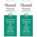 Nizoral Psoriasis Shampoo & Conditioner - Effective Scalp Psoriasis Treatment, 11 Ounce (Pack of 2)
