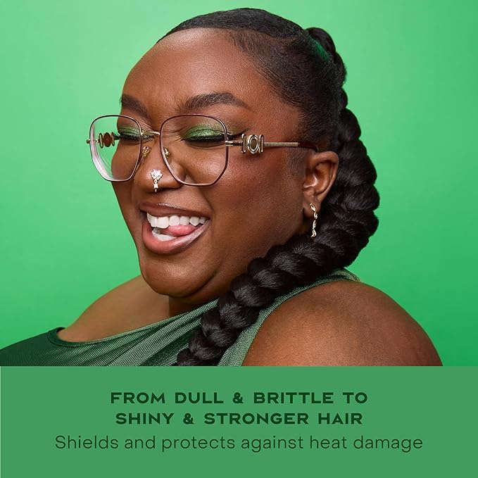 Shea Moisture Bonding Oil Amla Oil To Protect, Strengthen And Smooth Hair With Amla Oil And Fair-Trade Shea Butter With 5X Strength And 24-Hour Frizz & Humidity Control 3.3 Fl Oz