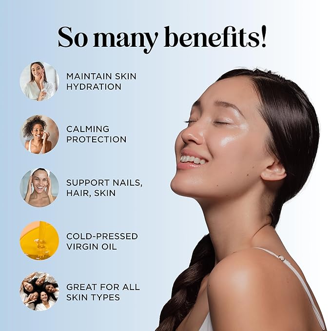 Organic Moringa Oil for Hair and Skin - Cold Pressed Virgin Unrefined Natural Pure USDA Organic Hair Oil for Dry Damaged Hair and Ultra Hydrating Face Oil - Carrier Oil for Essential Oils Mixing