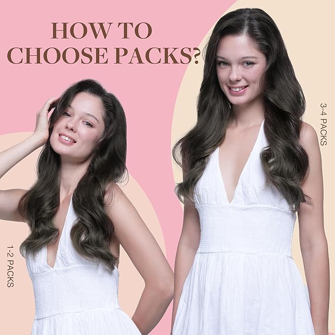 GOO GOO Tape in Hair Extensions Human Hair, 1C Mocha Brown, 20inch 50g 20pcs, Skin Weft Seamless Invisible, Silky Straight with Thick Ends, Remy Human Hair