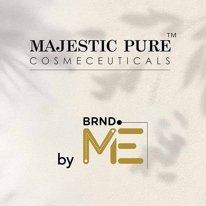Majestic Pure 100% Pure Rosemary Oil For Hair Growth - Strengthening, Nourishing, Volumizing - Infused with Biotin Oil, Jojoba Oil & Castor Oil - Non GMO Verified - 6.7 Fl Oz