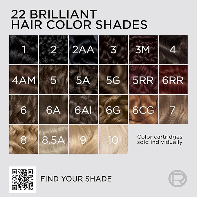 L'Oreal Paris Colorsonic Permanent Hair Dye Cartridge, Vibrant Hair Color for Root Touch Up, Gray Coverage or All Over Color in just 5 Minutes, 8.5 Medium Ash Blonde (Coloring Device Sold Separately)