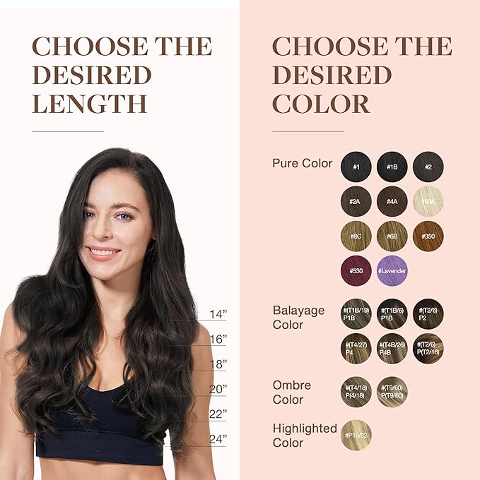 GOO GOO Clip in Hair Extensions Real Human Hair, Remy Human Hair Extensions Clip ins for Women, Natural Human Hair, 20inch 160g 7Pcs, #1B Natural Black