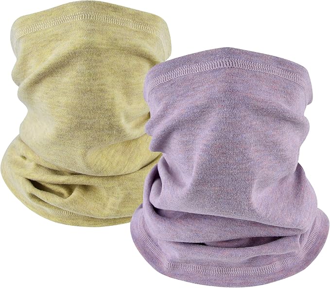 Winter Neck Gaiter Warmer, Soft Fleece Face Mask Scarf for Cold Weather Skiing Cycling Outdoor Sports