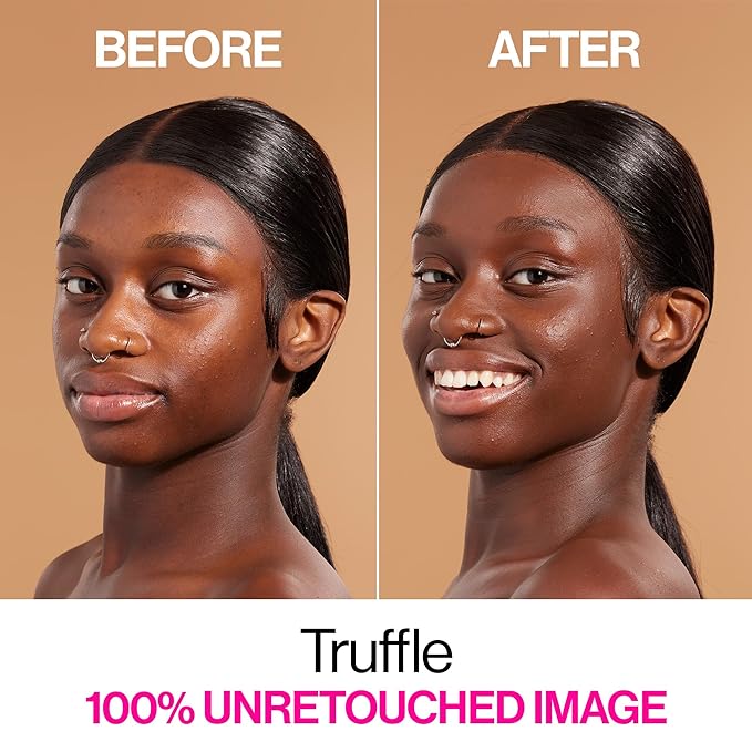 wet n wild Bare Focus Skin Tint, 5% Niacinamide Enriched,Buildable Sheer Lightweight Coverage, Natural Radiant Finish, Hyaluronic & Vitamin Hydration Boost, Cruelty-Free & Vegan - Truffle