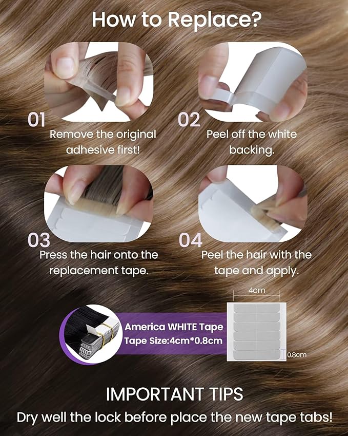 LaaVoo Hair Extensions Tape in Human Hair Ombre Tape in Hair Extensions Balayage Dark Brown to Medium Brown Mix Golden Brown Tape on Extensions Seamless 22inch 50g 20pcs
