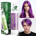Temporary Hair Styling Color Serum, Green Blue Purple Red Hair Dye Color Gel Washable Natural Instant Hair Color Wax for DIY Hairstyle for Kids Men Women(#69)