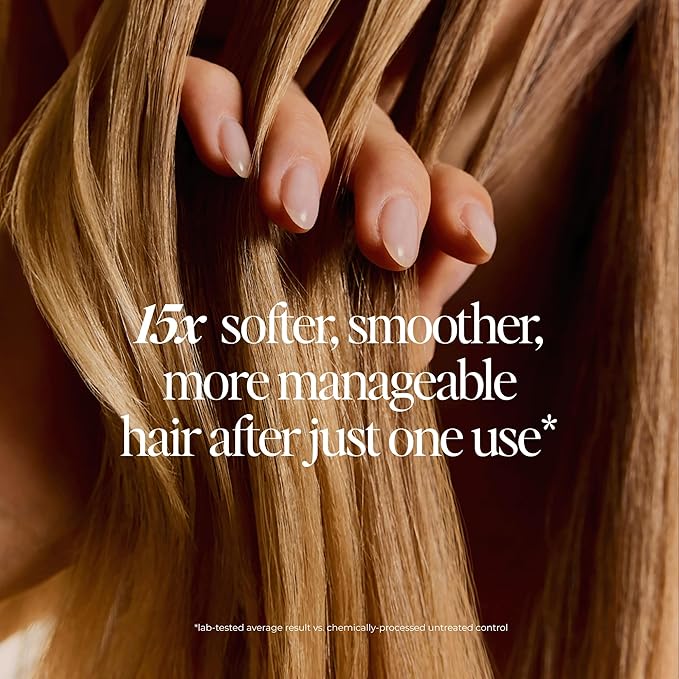 LolaVie Glossing Detangler - 5 oz - Delivers 15x Softer, Smoother Hair & 99% Reduction in Flyaways - 450-Degree Heat Protectant - Color Safe - All Hair Types