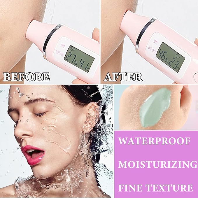 One Step Color Corrector,Color Correcting Facial Serum,Isolation Cream,Pore Primer,Invisible Pore,Skin Tone Correcting,Moisturizing Concealer Foundation Face Makeup Primer Base(Pink)