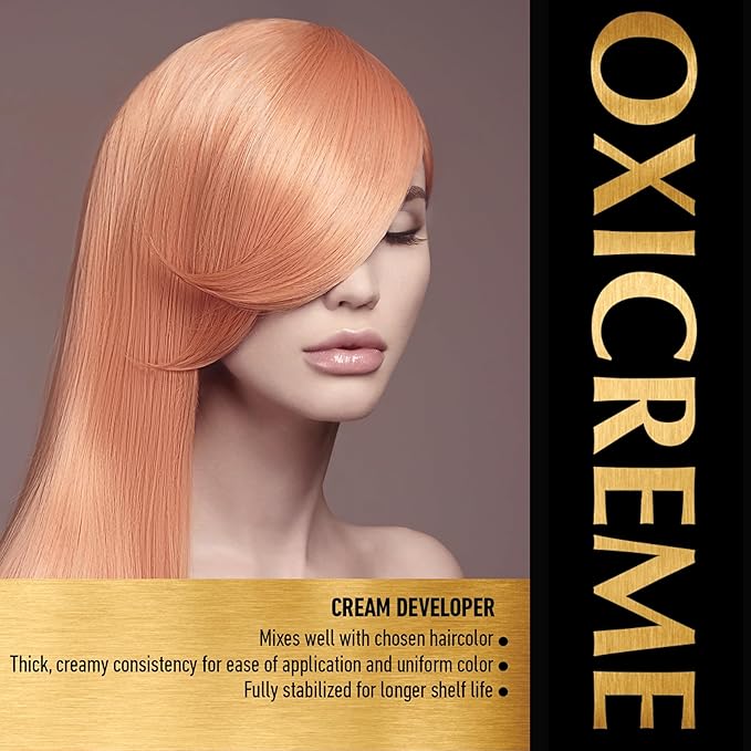 Créé Professional Oxicreme Peroxide Developer Series (40 Volume, 1000 ml)