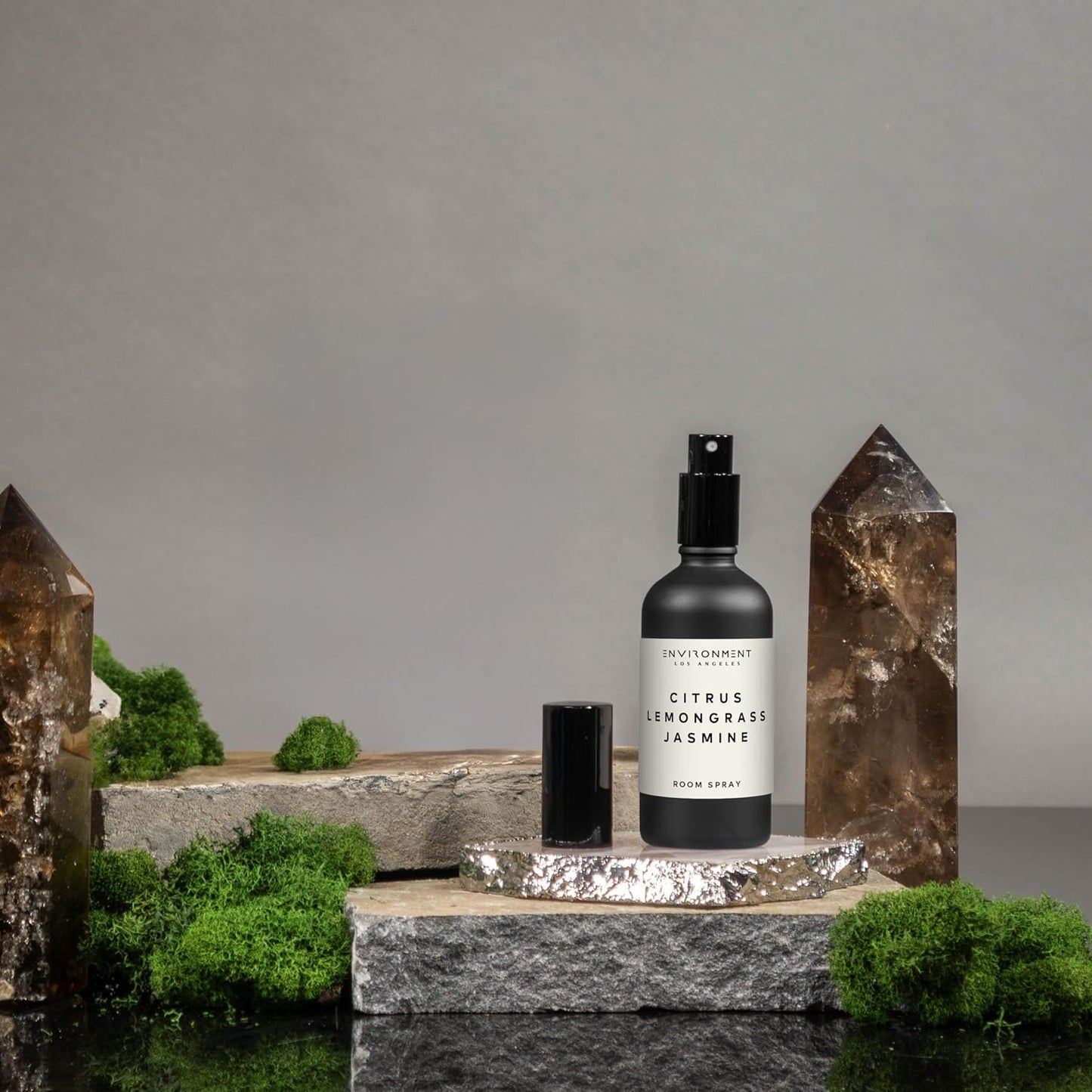 Stone Candles Environment Inspired by 5-Star Hotels WH Room Spray, 100ml Air Freshener (Citrus | Lemongrass | Jasmine) Home Fragrance Accessories, Room Perfume, Room Deodorizer, Vegan & Cruelty-Free