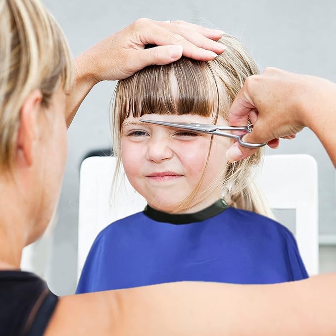 Allegro Combs Cutting Capes Adjustable 46X60 In. One-Size-Fits-All Stainless Steel Snap Buttons