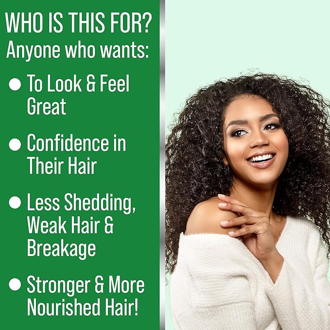 Jamaican Black Castor Oil for Hair Growth. Strengthens & Hydrates Thinning, Dry Hair for a Healthier-Looking Scalp. For Women & Men – Vegan & Unscented 2oz Serum