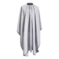 Professional Salon Cape Polyester Barber cape Hair Cut Cape,57”x66.8”,Black and White Stripes,C250023B-L
