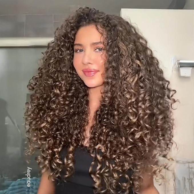 Irresistible Me 3A Curls Real Human Hair Extensions Clip Ins – 100% Human Hair Clip In Extensions for Length & Volume – Invisible Extension – Heat Resistant & Dyeable – Light Brown, 20 Inches