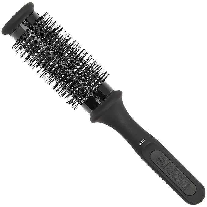 Kent AH15G AirHedz Ceramic Round Brush for Blow Drying, Blow Dryer Hair Brush for Long Bobs and Short to Mid-Length Hair, Features Ceramic Barrel for Accurate Results and Faster Drying Time.