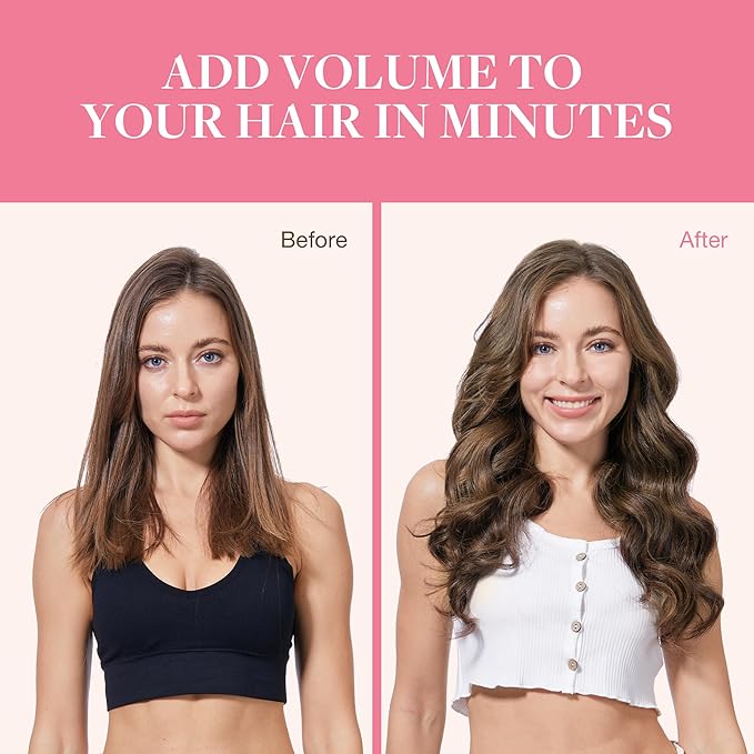 GOO GOO Clip in Hair Extensions Real Human Hair, Remy Human Hair Extensions Clip ins for Women, Natural Human Hair, 24inch 150g 9Pcs, #2/6/2 Balayage Dark Brown to Chestnut Brown