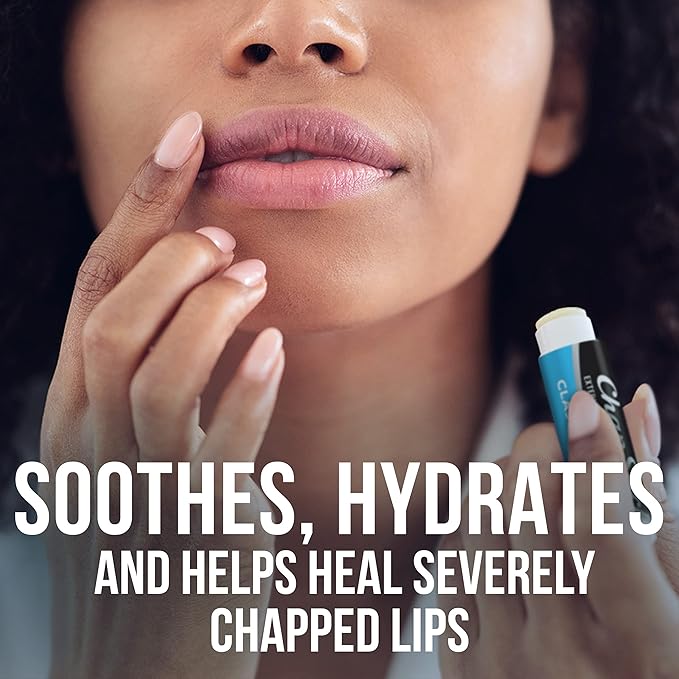 ChapStick Dry Lips & Cold Sore Pain Relief Bundle – Classic Medicated ChapStick + Original Moisturizer Lip Balm with SPF 15, 0.15 Ea (2 Piece Set)