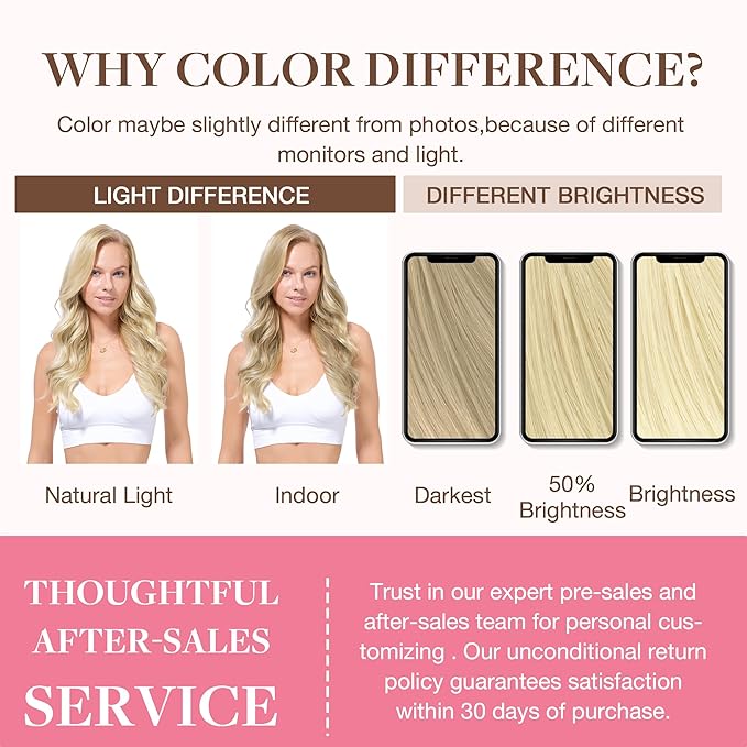 GOO GOO Clip in Hair Extensions Real Human Hair, Remy Human Hair Extensions Clip ins for Women, Natural Human Hair, 16inch 130g 7Pcs, 60A Platinum Blonde