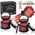 2 Pack Hairline Powder for Women and Men, Used to Root Touch Up Hair Color, Thinning and Gray Hair Coverage and Bald Spots Coverage, Red