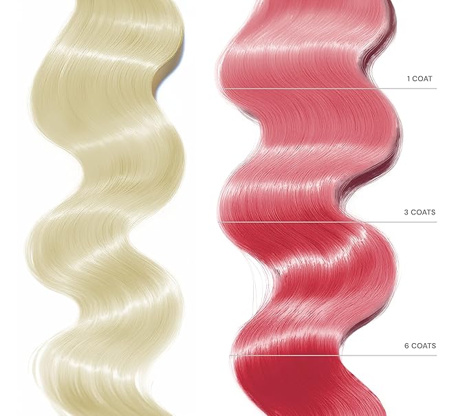 Just Color Hair Dye Spray | Semi-Permanent | Adjustable Tone | Sets in 10 Minutes | Stain-Free | Lasts 8-12 Washes | Pink Cosmos Hair Dye Spray | Ammonia & PPD Free | Pack of 2