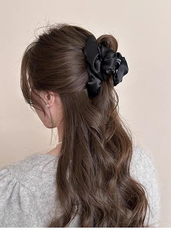Cloud Hair Clip for Women,Hair Claw Clips High Cranial Crest,4.7” Large Banana Jaw Clip Strong Hold, Barrettes Nonslip,Hair Accessories Birthday Wedding Christmas Gift for Girls Thick Curly(3PCS)