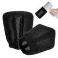 2Pcs Hair Dryer Sock Diffuser Cover, Universal Sponge Hair Dryer Diffuser Cover Hair Dryer Attachment Portable Soft Curly Hair Diffuser Cap for Home Travel Hotel Hairstyling Accessories