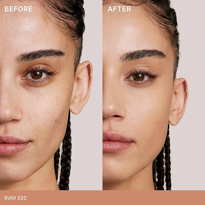 ILIA - Skin Rewind Complexion Stick - Foundation + Concealer + Skincare | Non-Toxic, Vegan, Cruelty-Free, Clean Makeup (22C - Sugi, 0.35 oz | 10 g)