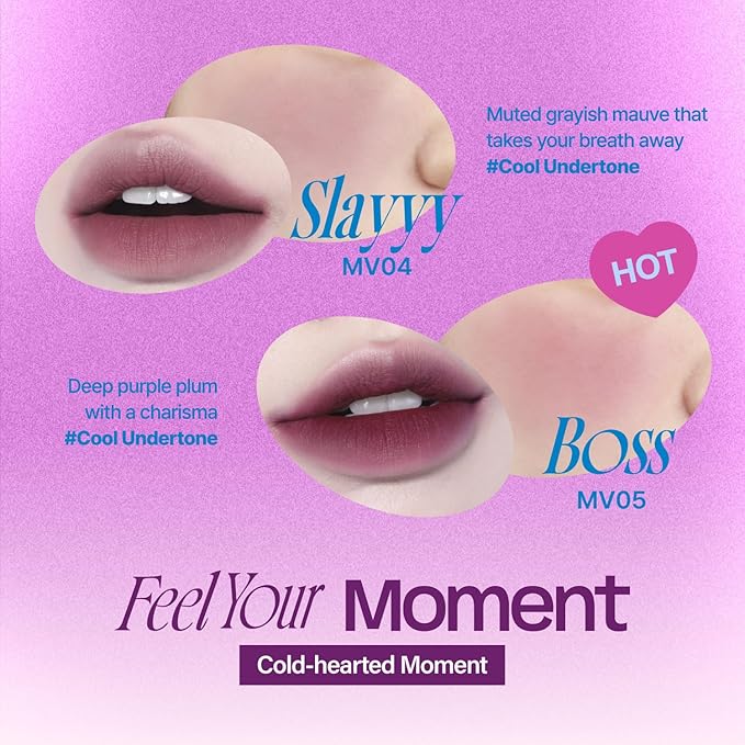 Lip&Cheek Blurry Pudding Pot | Cold-hearted Moment - Hurt | Makeup Blush, Buildable Lightweight, Multi-Use Soft Matte Finish | 5g
