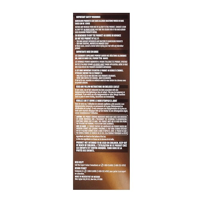 Clairol Nice'n Easy Perfect 10 Permanent Hair Dye, 6 Light Brown Hair Color, Pack of 2