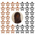 40PCS Large Hair Clips for Women – 2.36 Inch Star Snap Hair Clips, Big barrettes for Thick Hair