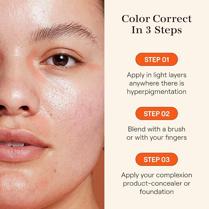 Live Tinted Huestick: All-over Color Corrector Multistick for Brighter, Balanced Skin, Works on Lips, Cheeks, And Eyes, Vitamins C+E Soothes, Heals & Nourishes Damaged Skin - Perk 3g / 0.1oz